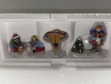 DEPT 56 SNOW VILLAGE ACCESSORY "FROSTY PLAYTIME" #54860 SET/3 BRAND NEW