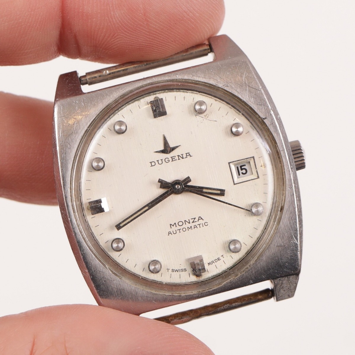 Vintage DUGENA Monza 986 17 Jewels 2408B Men's Wrist Watch