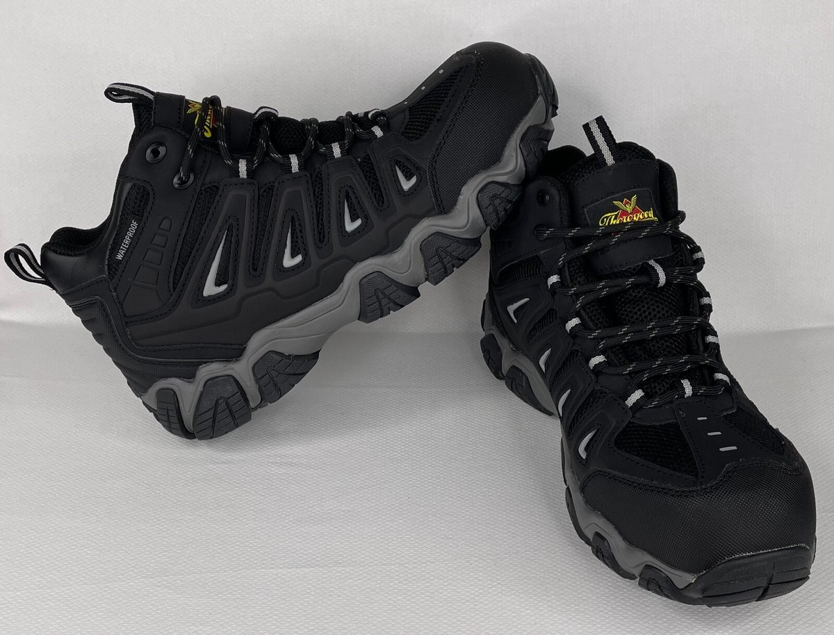 Thorogood 804-6292 Crosstrex Black Mid Composite Toe Waterproof Hiker Wo… Amazon.com: Thorogood 804-6290 Men main image 4
