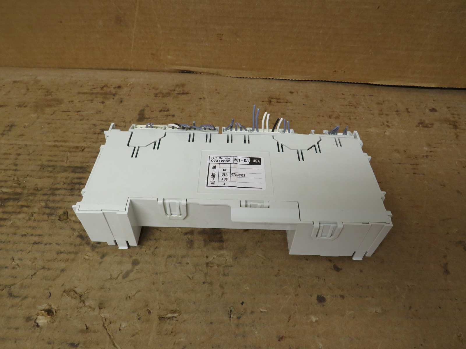 Miele Dishwasher Control Board Part 07326322 eBay