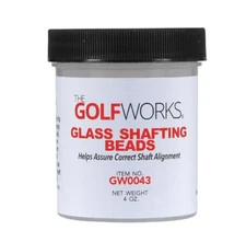 GolfWorks Golf Club Assembly Glass Shafting Beads 4oz.