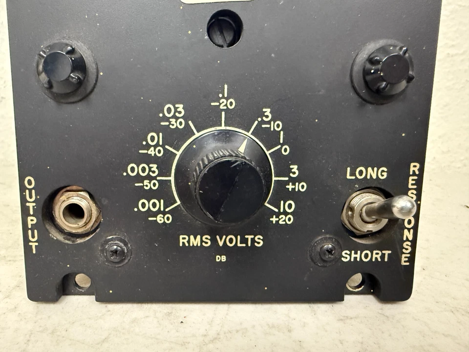 Sistema de campana eléctrica Western vintage - medidor de ohmios - O DB 1MW/6000 Foto 2 de 4