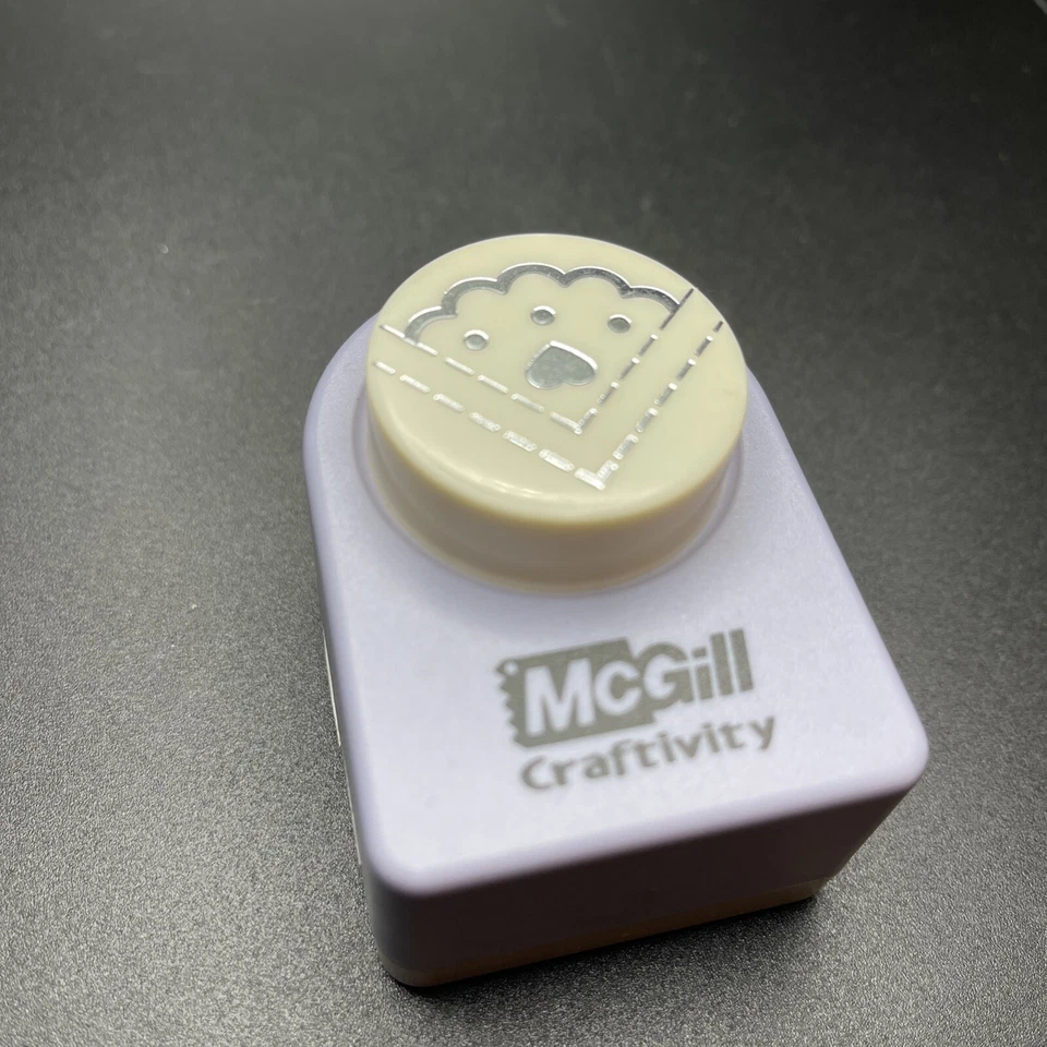 McGill Craftivity Medium "Corner Heart Floral " Button Paper Hole Punch - Image 2 of 4