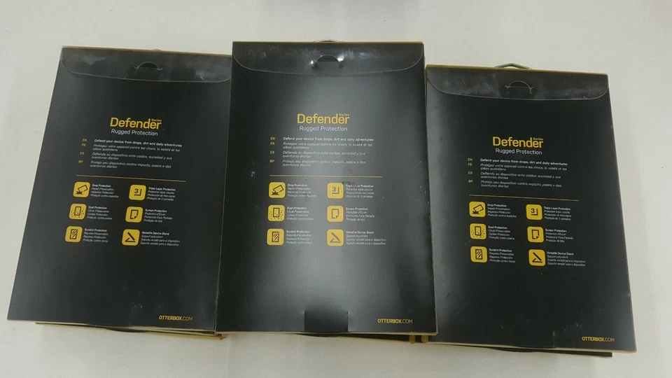 Lot of 10 OtterBox Defender Series Case For Verizon Ellipsis 10 HD Black NEW x10 - Image 3 of 3