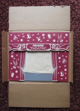 Sawyer's 1940's View-Master Maroon Theatre Cardboard Projection Screen 17x14 New