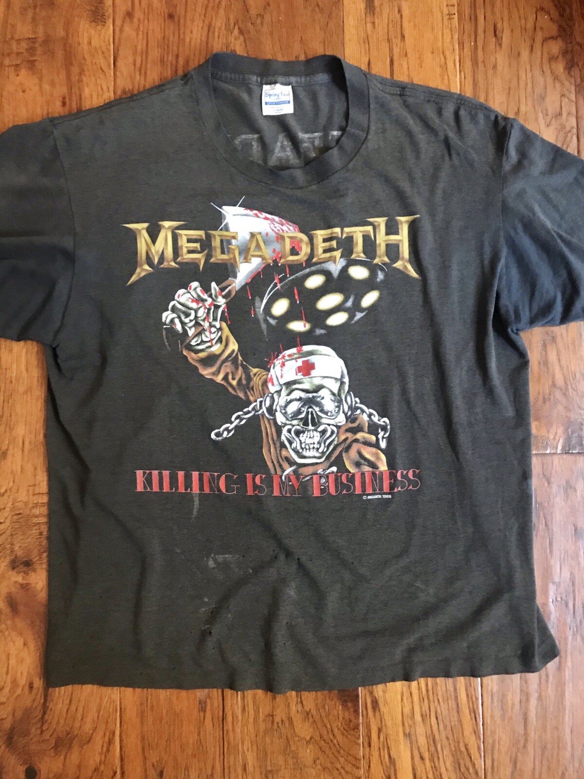 Megadeth Original Vintage Killing Is My Business Thra… - Gem