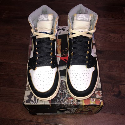 Jordan 1 Retro High x Union Black Toe 