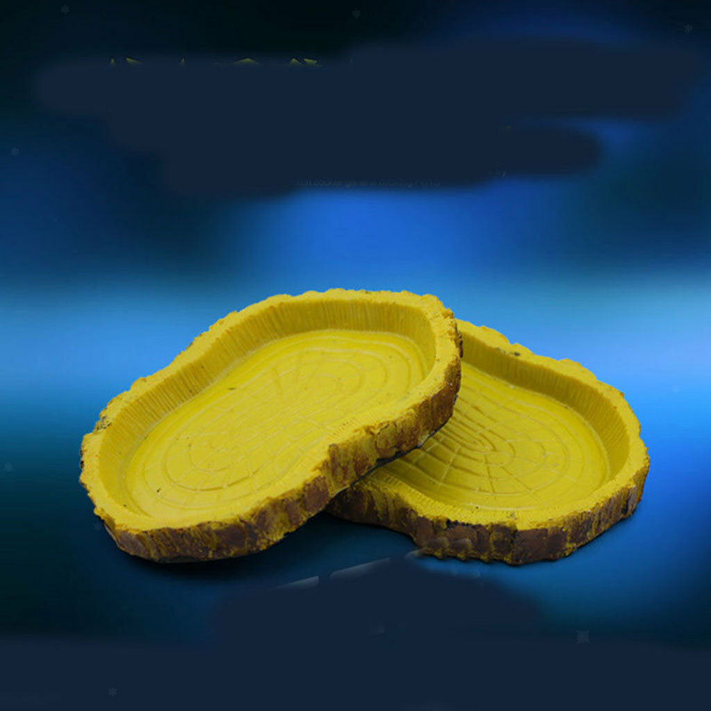 DSQSasahip Reptilien Futternapf 2in1 - Automatischer Futter & Wasserspender Für Schildkröten