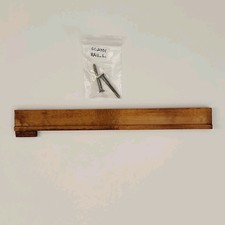 Antique Singer Treadle Cabinet Center Drawer Guide Rail Original Oak LEFT