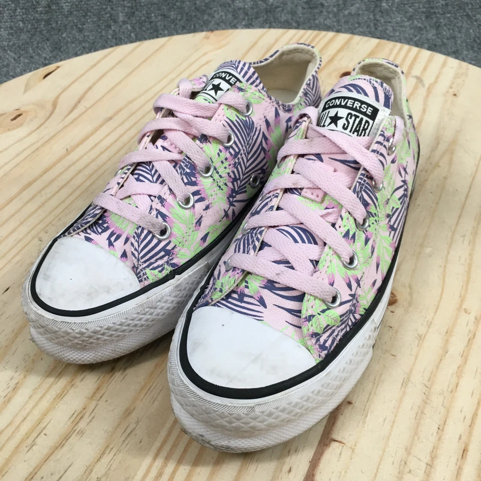 Zapatos Converse Niños 3.5 CTAS Eva Lift OX Plataforma Baja Multicolor Con Cordones Comodidad Foto 4 de 4