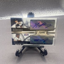 2010 Bowman Sterling Noe Ramirez + Brett Mooneyham USA Dual Auto Autograph
