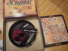 Vintage Scrabble Deluxe Edition Board Game 1999 Milton Bradley 100% Complete