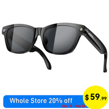 Blackview BV100 AI Smart Glasses HD Camera Voice Translation Bluetooth
