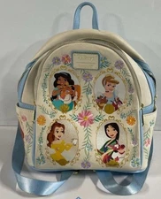 Loungefly Disney Princess Frame Glitter Mini Backpack - BoxLunch Exclusive 