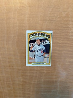 1972 TOPPS BASEBALL HIGH #749 WALTER ALSTON!! $1 SHIPPING!!