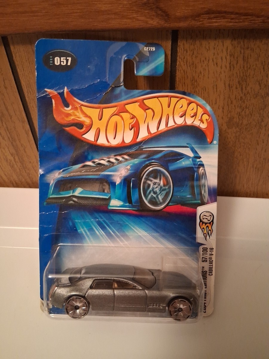 2004 Hot Wheels First Editions 57/100 Cadillac V-16 057 Silver
