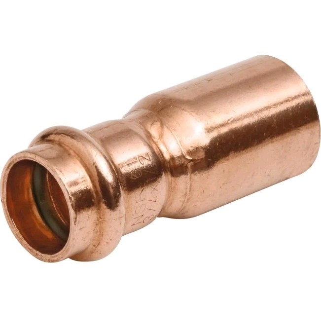 Nibco 9009400PC Reducer 2-1/2" x 1-1/2" Wrot Copper 200 PSI Fitting x Press