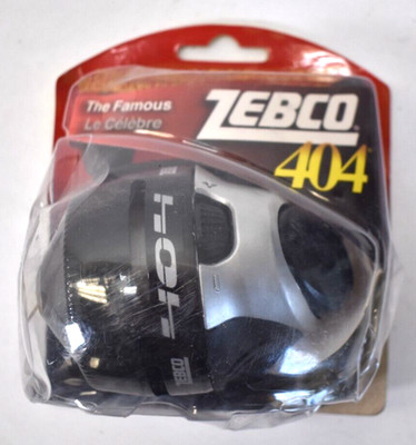 Zebco Spincast Fishing Reel Size 40 404 Series 404KBK15CP3 Black Dial Adjustable