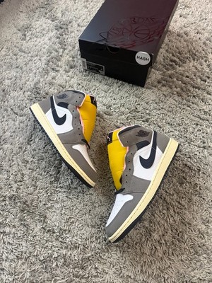 Jordan 1 Mid SE White Cave Stone Herren Sneaker EU 45,5 HQ2011-100