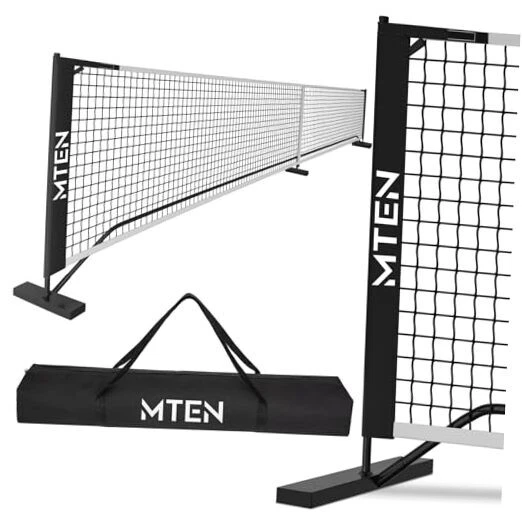 Pickleball Net, Portable Pickleball Net for Driveway, 22 FT USAPA Regulation