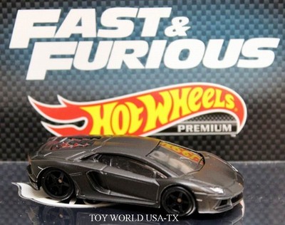 2021 Hot Wheels Fast & Furious Premium Euro Fast #3 Lamborghini Aventador Coupe