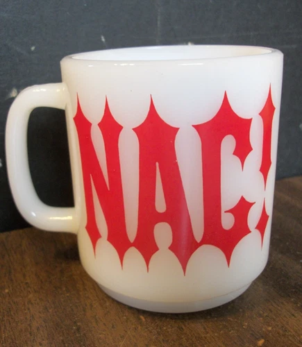 Vintage Milk Glass Coffee Mug Cup  NAG