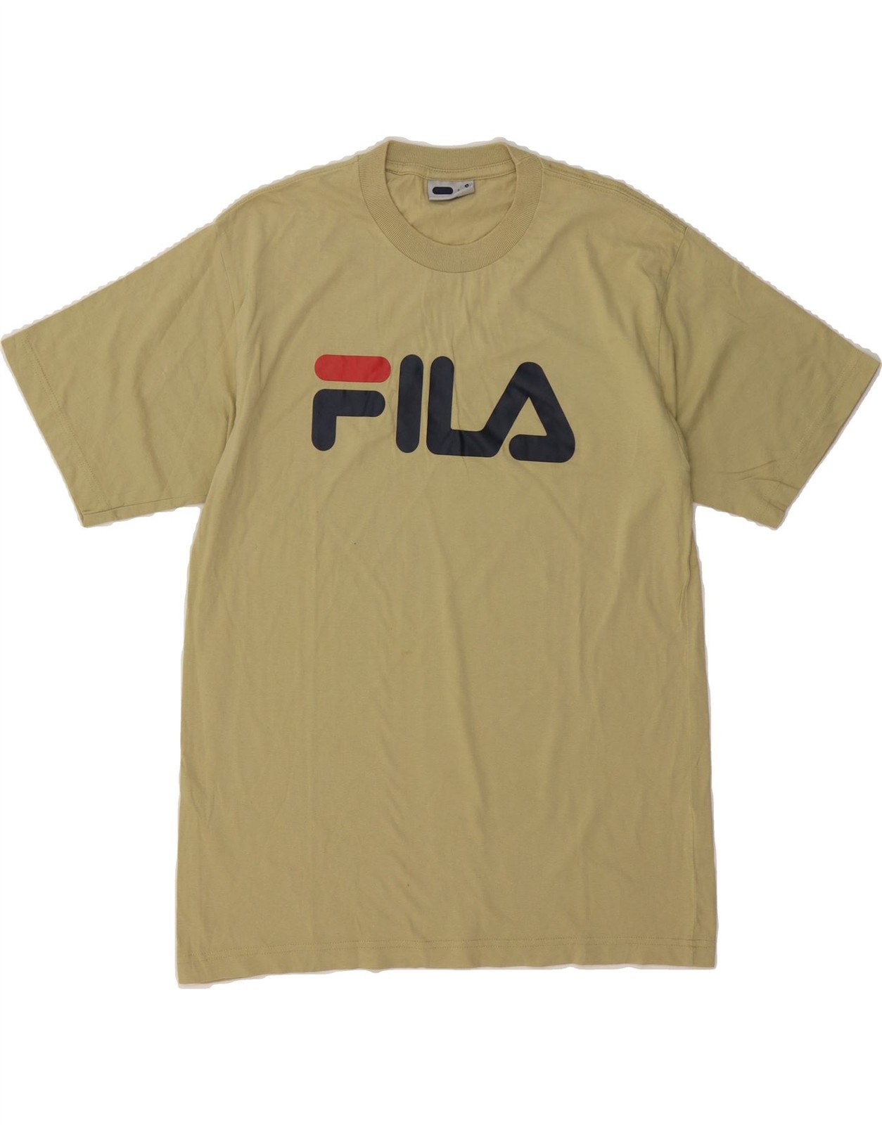 FILA Maglietta Uomo Grafica Top Piccolo Beige Cotone ND08