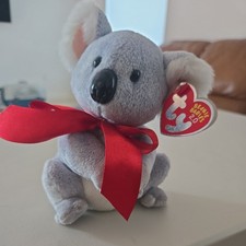 TY Beanie Baby - AUSSIE the Koala Date Of Birth July 10 2008