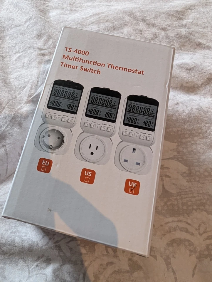 TS-4000 Digital Multifuntion Thermostat Timer Switch Temperature Controller - Image 2 of 4