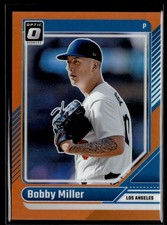 2024 Panini Donruss Optic Baseball Orange Prizm #69 Bobby Miller /199