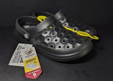 Joybeez Varsity Clog Shoes Black Zumiez NWT Unisex M7 WMNS 9