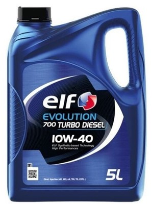 ELF MOTOR�L EVOLUTION 700 TURBO DIESEL 10W40 - 5 LITER - 194864