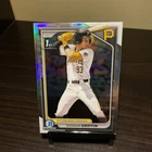 KONNOR GRIFFIN 2024 BOWMAN DRAFT CHROME 1ST REFRACTOR PIRATES BDC-22