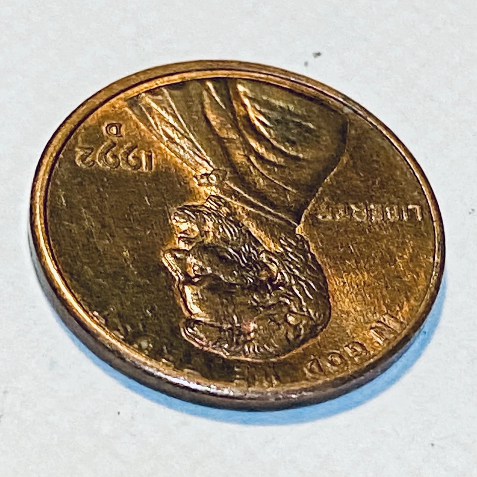 Lincoln Penny 1992 D Close Am cobre 2,5 gramos circulado fuerte error de duplicación Foto 4 de 4