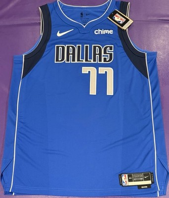 Authentic Dallas Maverick Luka Doncic #77 Statement Jersey Chime