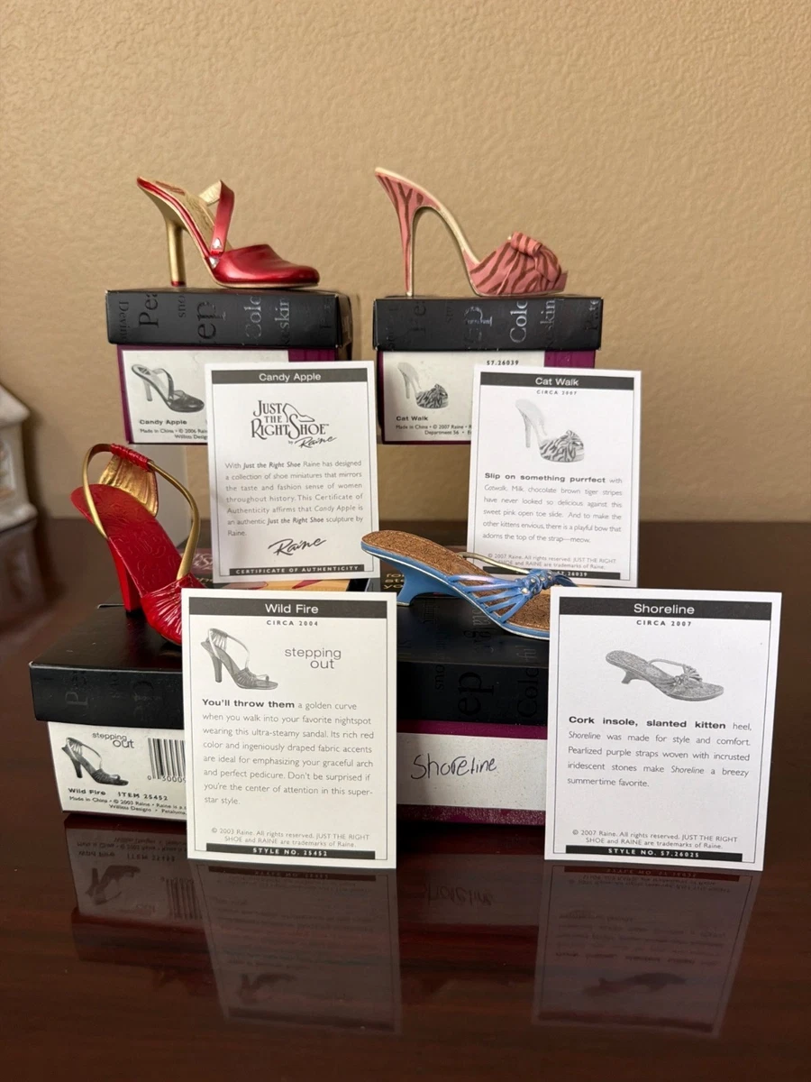 JUST THE RIGHT SHOE 9点セット Just The Right Shoe products for sale | eBay