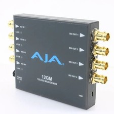 AJA 12GM 12G-SDI to from 3G-SDI Multiplexer Demultiplexer Converter Good GP