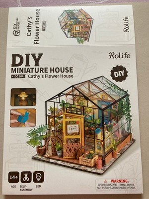 DIY Miniature House Cathy`s Flower House  Rolife  Modell  DG104    N E U