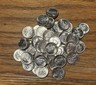 One-1956-D Roosevelt Dime BU GEM UNCIRCULATED Mint State 90% Silver OBW. Denver Roosevelt