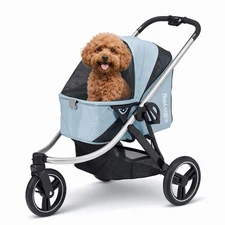 Ibiyaya Beast Pet Jogging Stroller Flash Grey FS2149 New