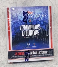 Topps PSG Paris Saint-Germain: Champions d’Europe 2025 Box - US SELLER