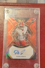 2023 Panini Select Draft Picks - Rookie Signatures Rakim Jarrett #RS-RJA Red 
