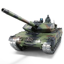 RC Panzer German Leopard 2A6 Heng Long 1:16 Metallgetriebe 2.4Ghz