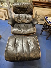 1st Edition Charles & Ray Eames Lounge Chair and Ottoman 1958-60, 1 owner!