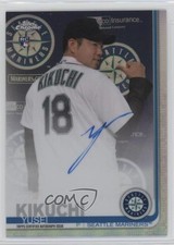 2019 Topps Chrome Rookie Refractor 156/499 Yusei Kikuchi #RA-YK Auto RC 0b7z