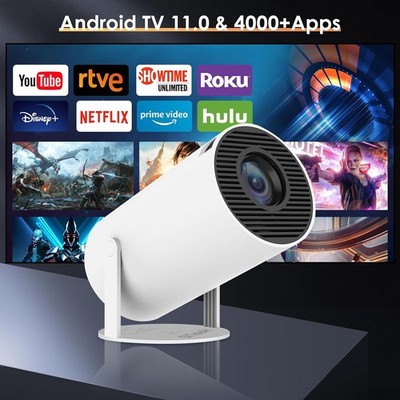 Mini Smart Beamer Full HD 1280x720P Dreh Portable Projector Klein Videoprojektor