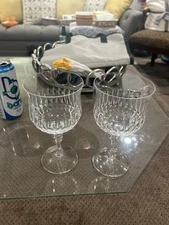 2 Schott Zwiesel "Desiree" Crystal Water Goblet Glasses, Set of 2