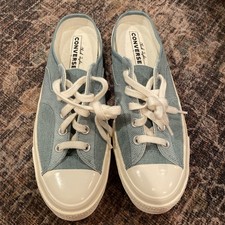 Converse Chuck 70 All Star Mule Jade Unity Canvas Sneakers Women Size 8.5
