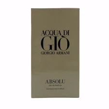 Acqua Di Gio Absolu By Giorgio Armani 4.2 oz 125 ml EDP Spray New in Box