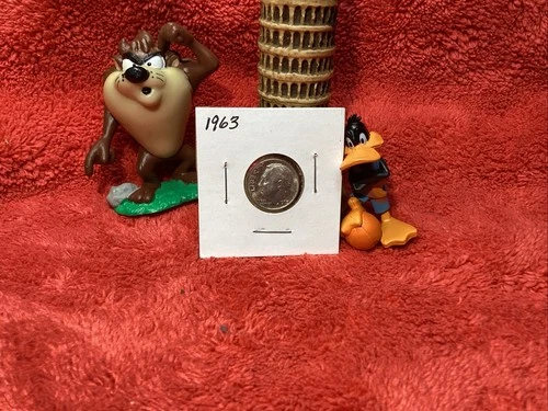 1963 ROOSEVELT DIME AU / UNC